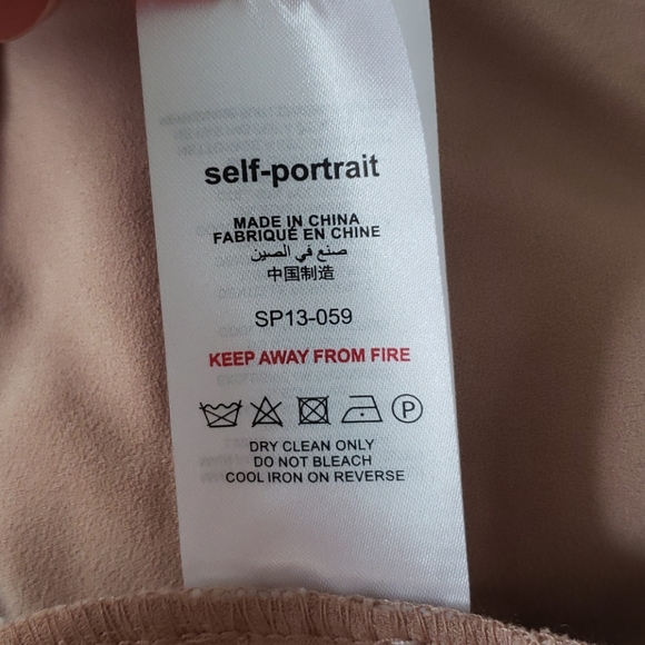 ❌SOLD❌NEW WITH TAGS Yoke Frill Mini Dress White - Picture 10 of 12